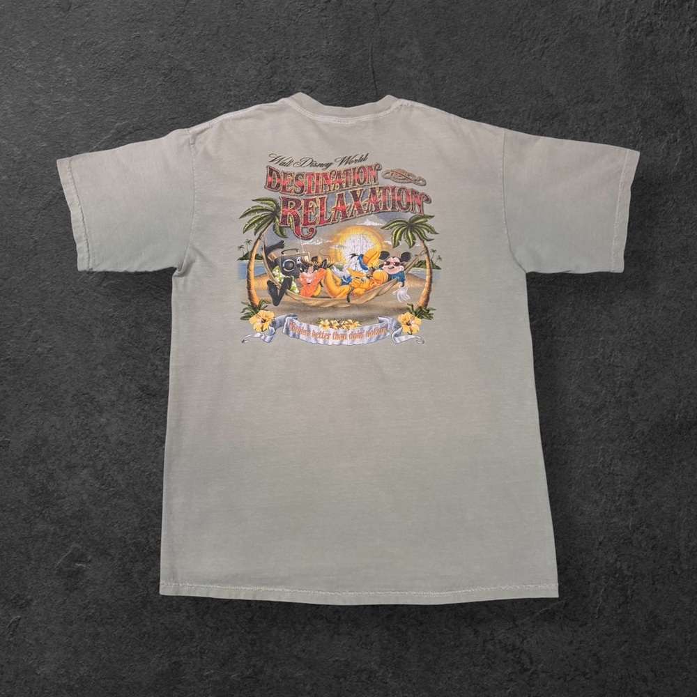 Walt Disney World Destination Relaxation Gray T-shirt